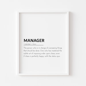 manager definition manager gift ideas manager quotes  office manager gifts  manager sign coworker going away gift manager office