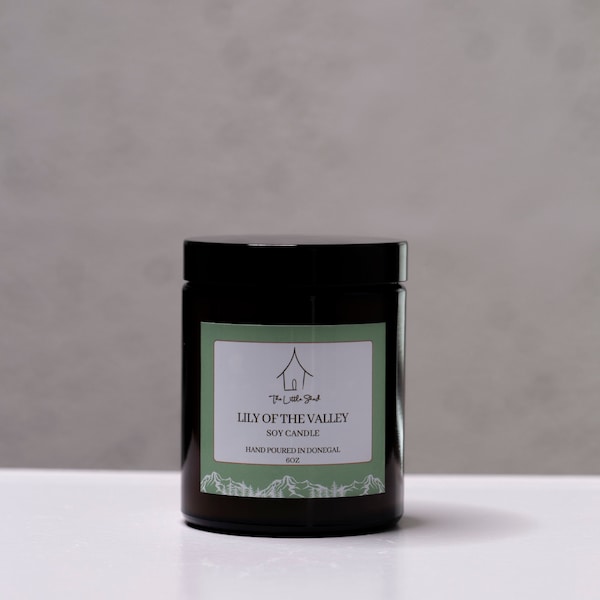 Lilly of the Valley l Luxury Hand Poured Soy Candle I 6oz