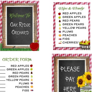 Orchard {Pretend Play Printables}