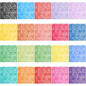 Digital Paper Pack: Basket Weave {brights}