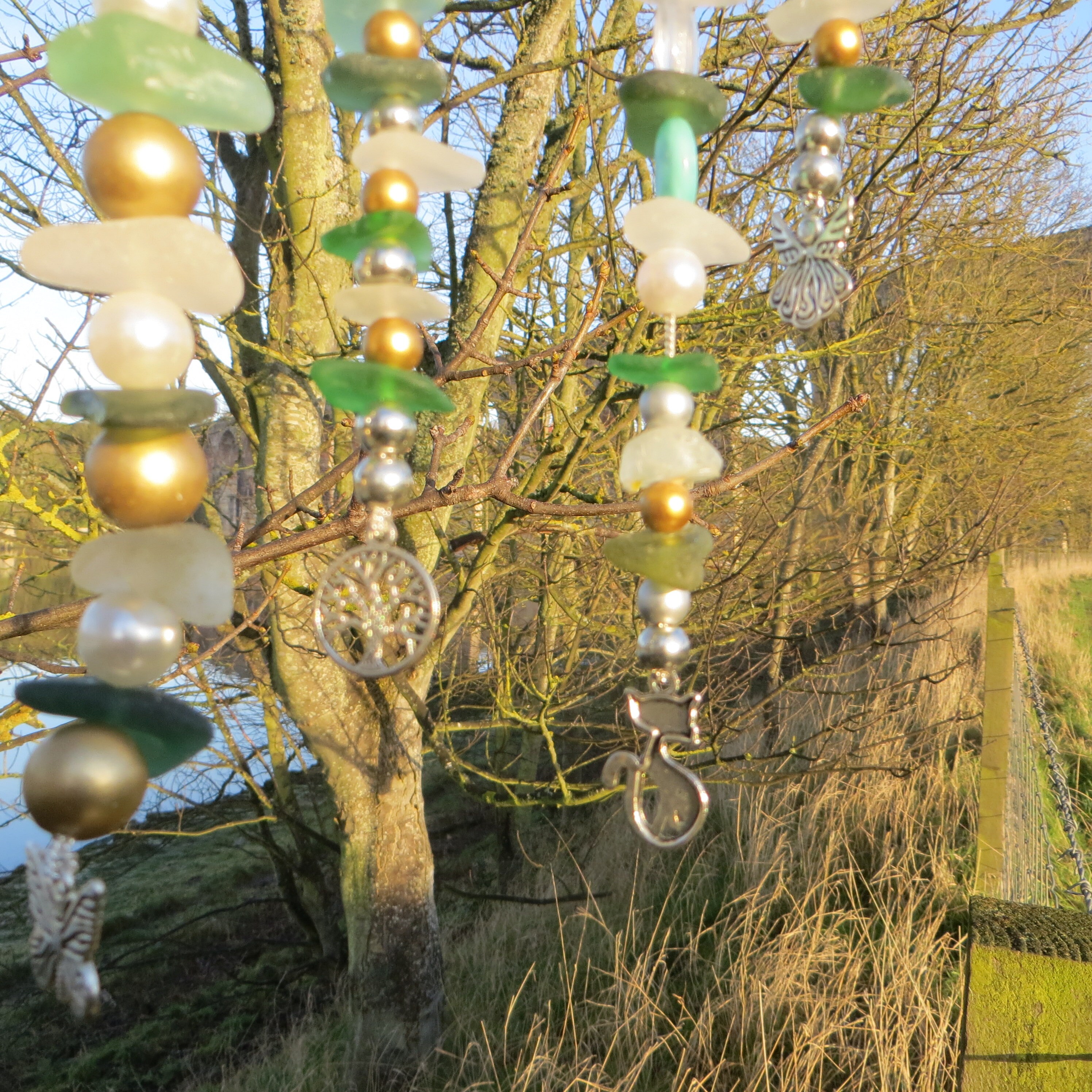 Sea Glass Suncatcher Etsy