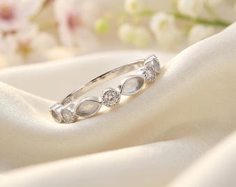 Marquise and Round Resin Setting Ring – DIY Breast Milk & Keepsake Ring Blank – 925 Sterling Silver Bezel for Resin Casting