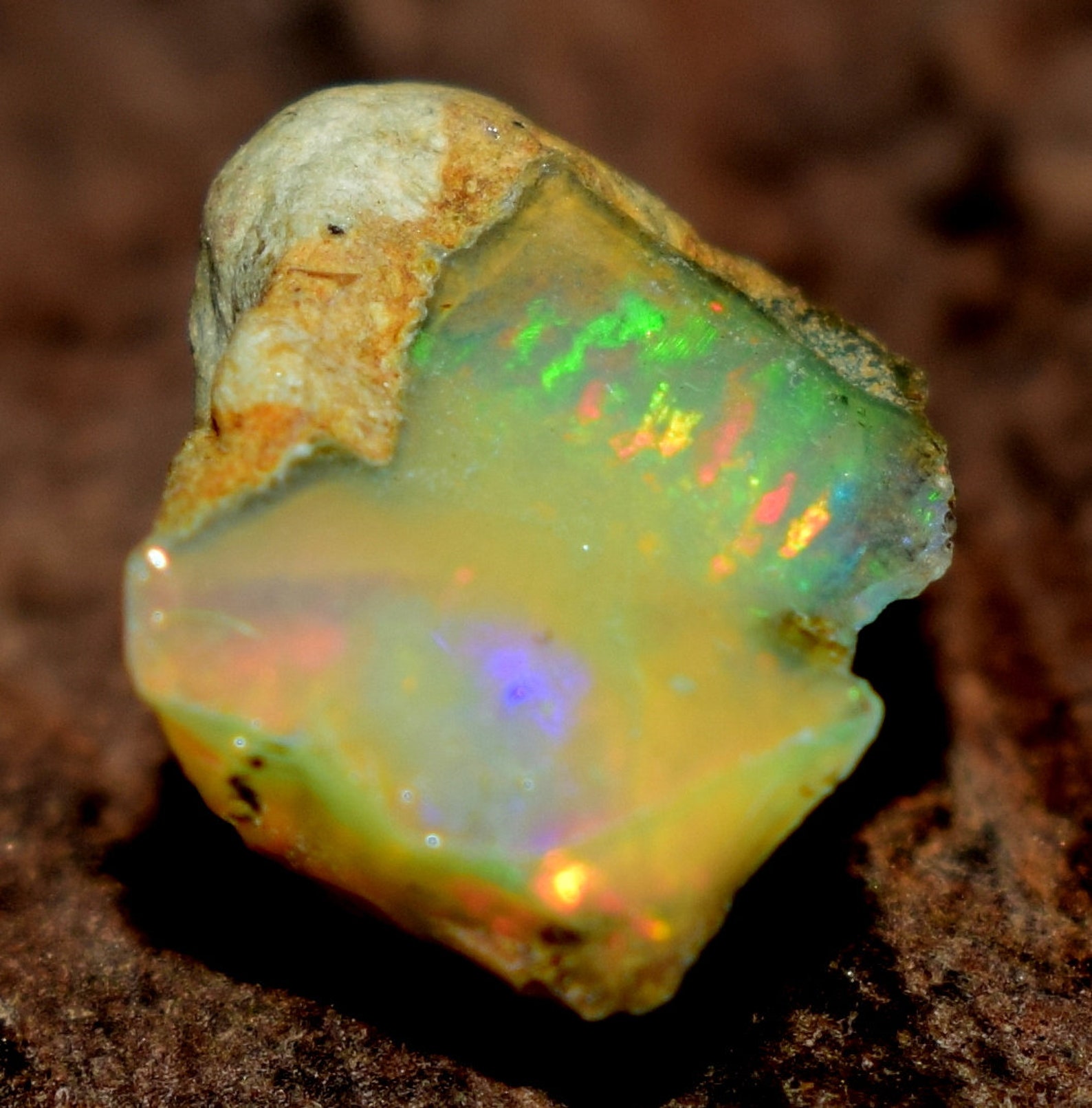 Raw Opal Welo Fire Opal Rough Uncut Raw Opal Opal Slab | Etsy