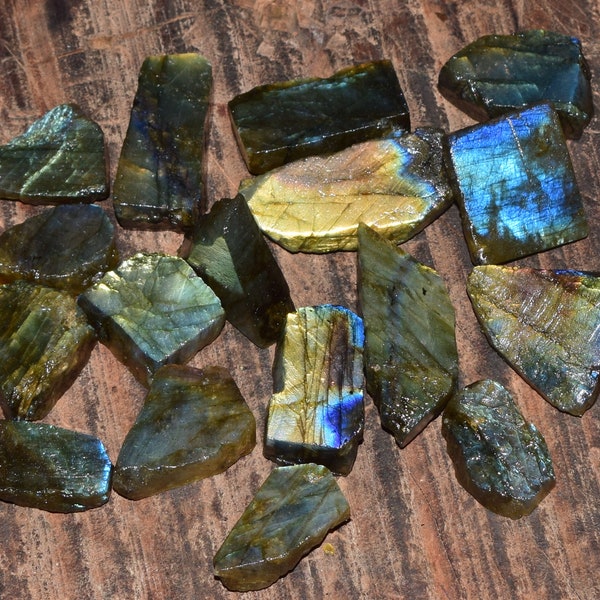 10pcs Natural Labradorite Rough Lot, Flashy Labradorite Lot, Unpolish Labradorite Rough, Wholesale Raw Labradorite Slab, Labradorite Crystal