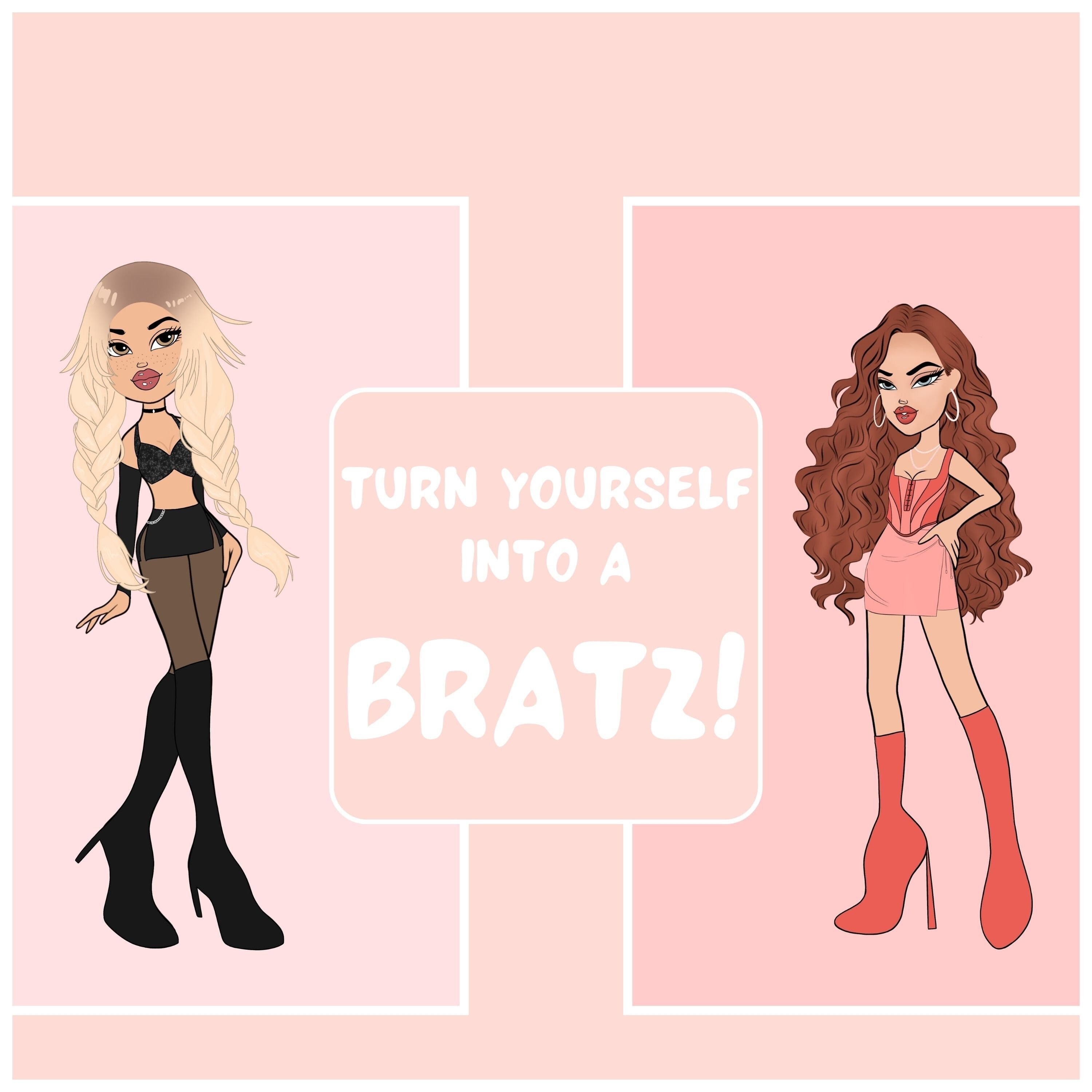 Personalised Bratz Doll Digital Illustration Portrait - Etsy
