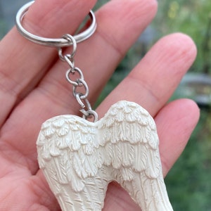Keyring ~ Angel Wings ~ car ~ home ~ Gift idea