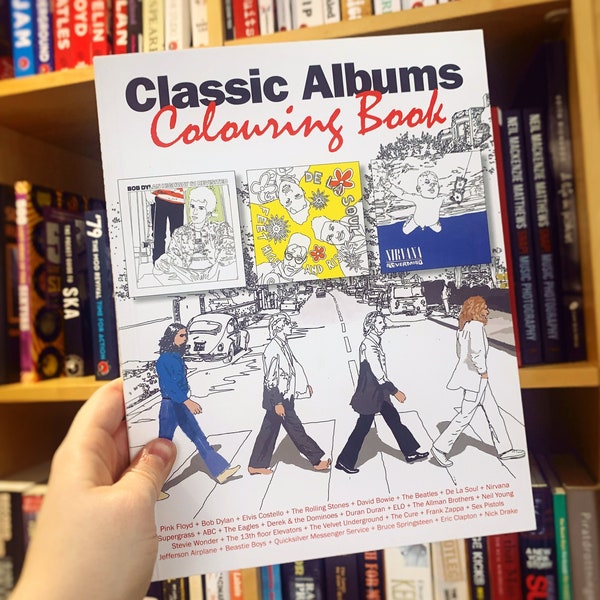 Classic Albums Colouring Book