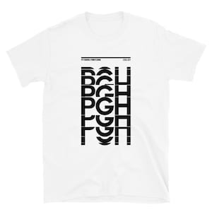 PGH Repeat T-Shirt (White) - Pittsburgh Pennsylvania Shirt - Steel City - Yinzer Apparel