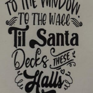 To The window to the wall