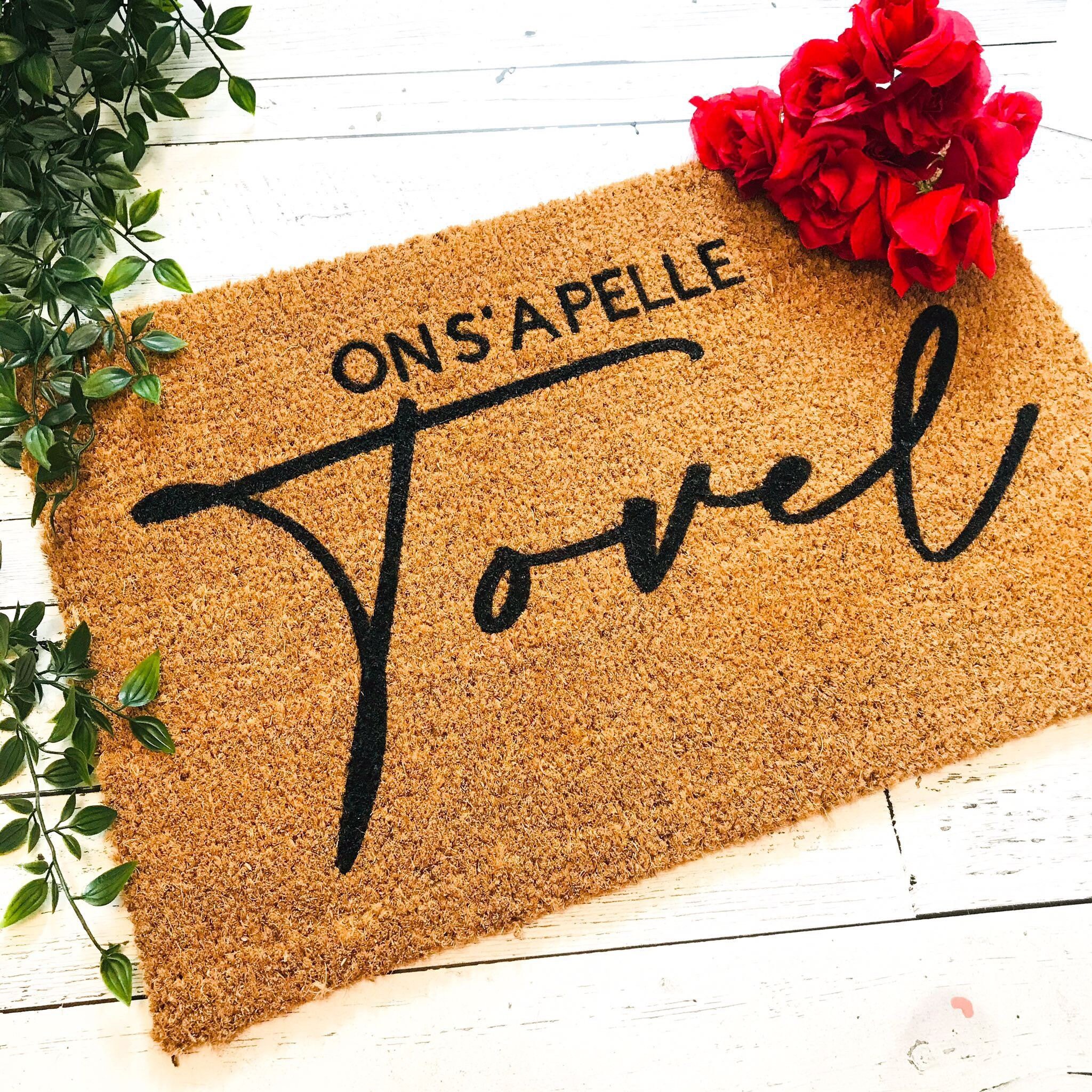 Custom Doormat in Canada Housewarming Gift Funny Doormat Etsy Canada