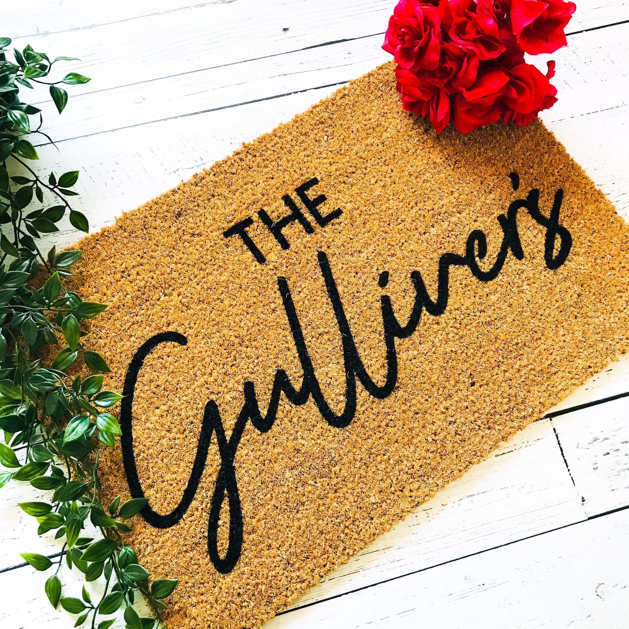 Custom Doormat in Canada Housewarming Gift Funny Doormat Etsy Canada