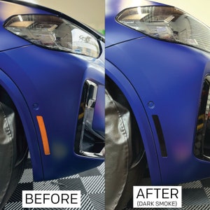 BMW Reflector Tint Precut Blackout Overlay Cut Outs