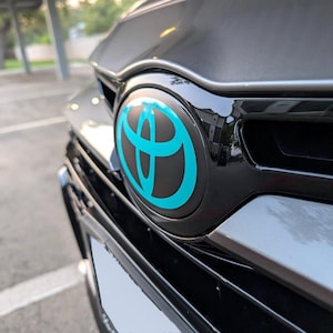 GR Corolla Toyota Badge Emblem Overlays Front and Rear Set