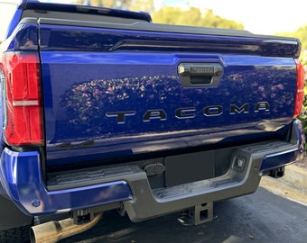 2024 Tacoma 4th Generation Tailgate Lettering Vinyl Inlays