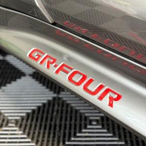 GR VIER GR Corolla Rocker Schriftzug Inlays Decals
