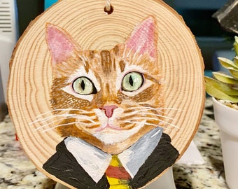 Ornamento de mascota personalizado