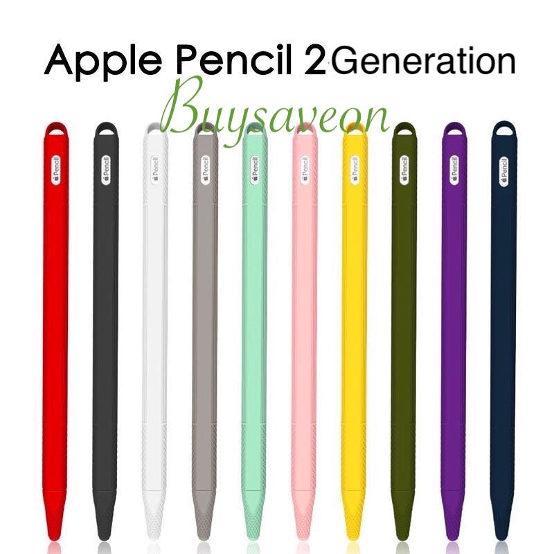 Ipad Apple Pencil 2nd Generation Silicone Grip Case Cover Etsy