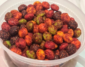 Dulces Enchilados Skittlez: Caramelo Picante De Chamoy Tajín