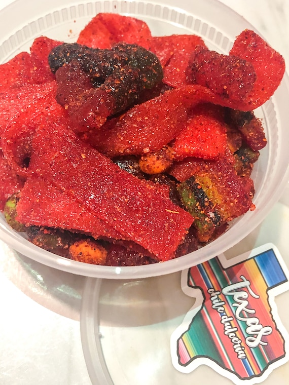 Dulces Enchilados Desmadre Christmas Candy Holiday Candy Spicy