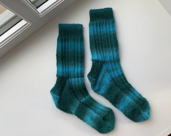 Hand Knitted socks - Large