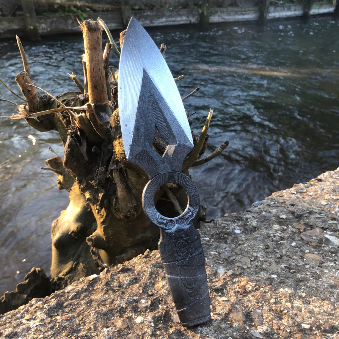 Jett knife Valorant Kunai video game replica cosplay | Etsy