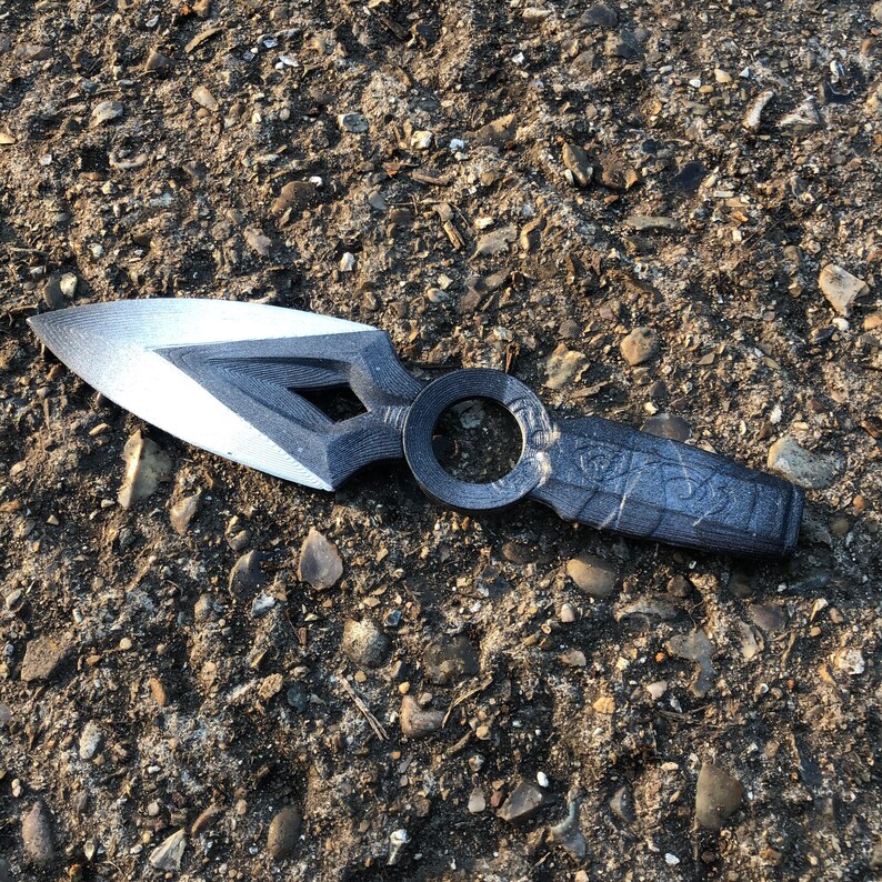 Jett knife Valorant Kunai video game replica cosplay | Etsy