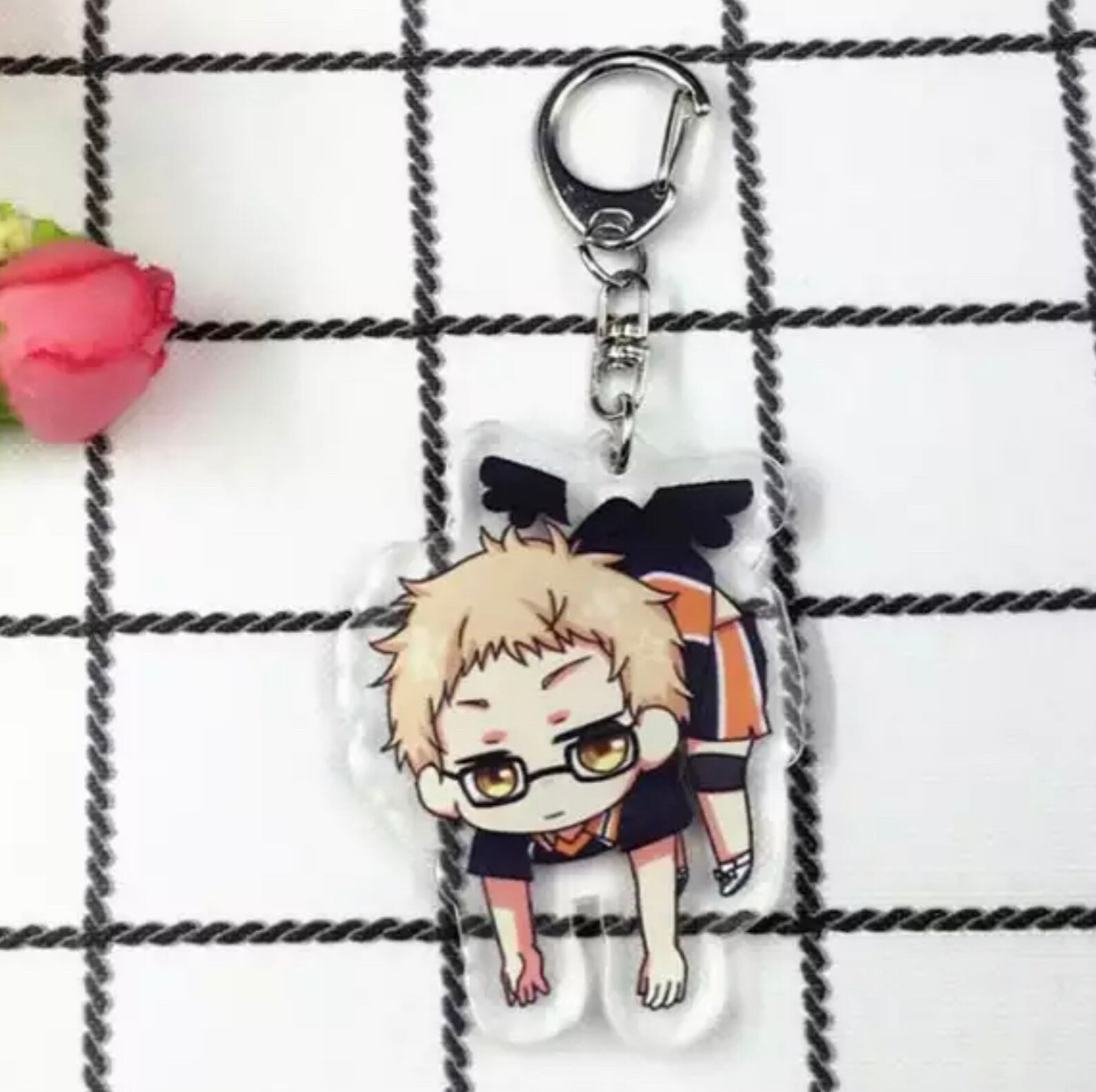 Haikyuu Anime Keychain Etsy