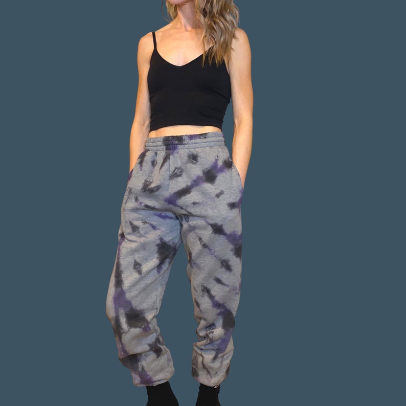 violet sweatpants