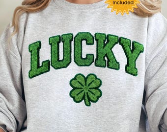 Faux Yarn Glücksklee PNG, St Patricks Day häkeln Latch Hook Grafik, digitaler Download