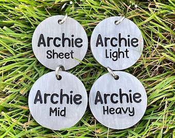 1.5” Personalized Horse Blanket ID Tag Set