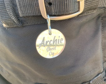 1.5” Horse Blanket ID Tag Circle