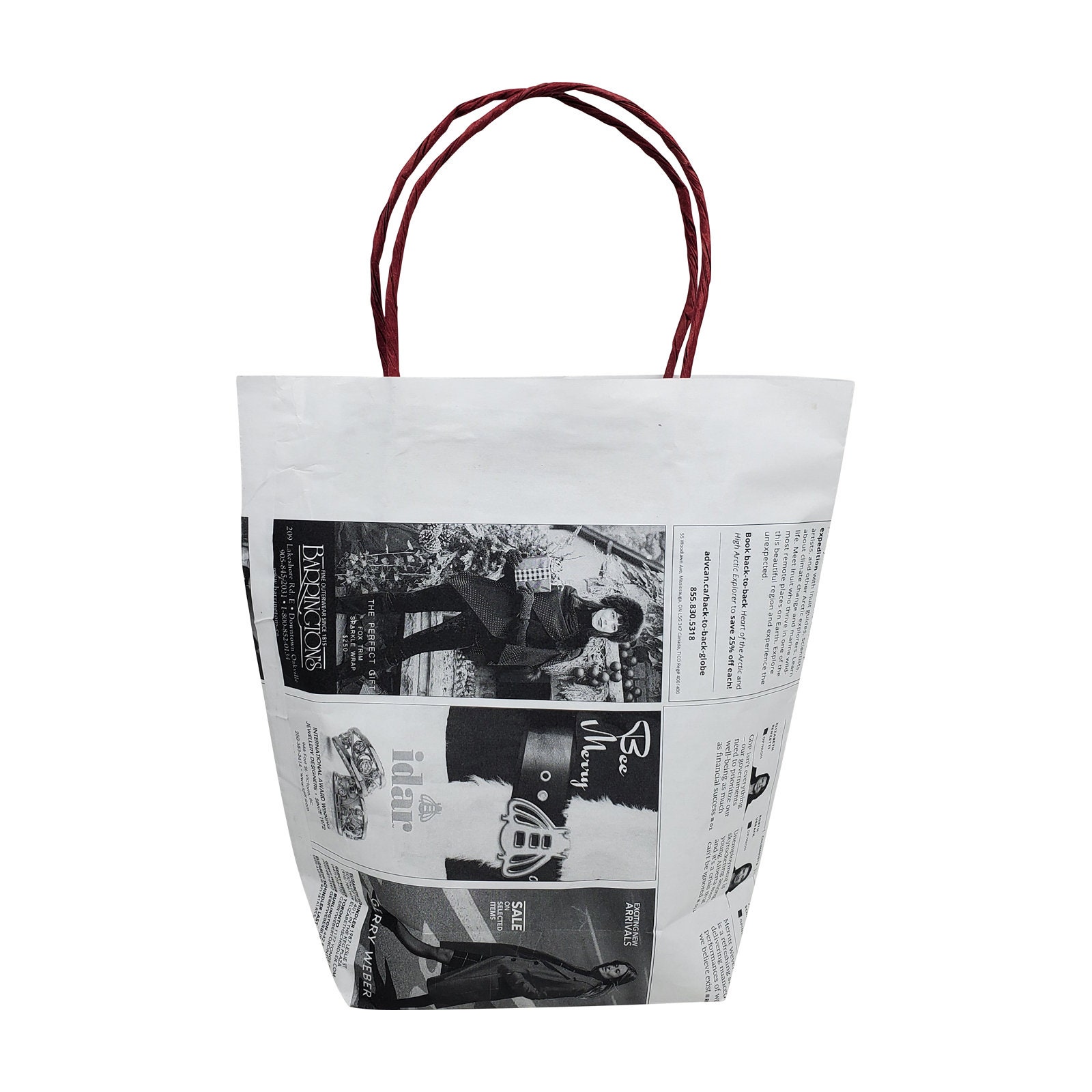 【美品】CTHY GRAPHIC BIG NEWSPAPER BAG CTHY GRAPHIC BIG NEWSPAPER BAG