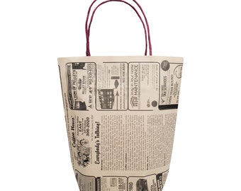 40〜50's newspaper bag Great Vintage 1940's - 1950's Newsboy Newspaper Bag from the