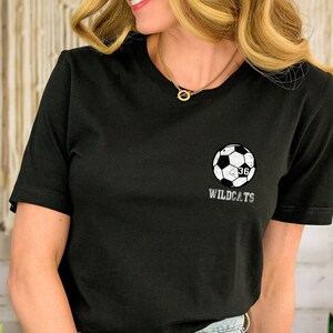 Custom Soccer Shirt, Soccer Mom Shirt, Soccer Number Shirt, Soccer Name Shirt, Soccer Team Shirt, Soccer Gameday Shirt, Soccer Mom Shirt