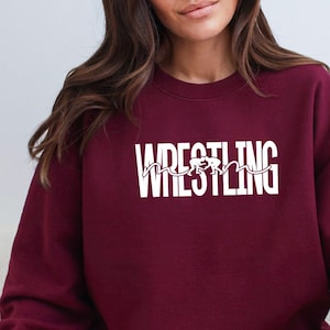 Wrestling Mom Sweater, Wrestling Mom Shirt, Wrestling Mom Gift, Wrestler Mom Sweatshirt, Wrestler Mom Gift, Wrestler Mom Hoodie, Wrestling