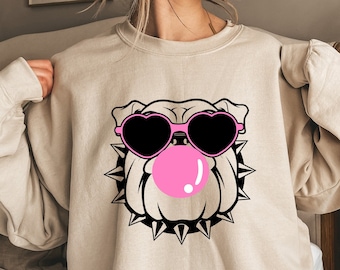 Bulldog Sweatshirt, Game Day Mascot Hoodie