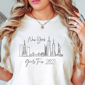 New York Shirt, New York Girls Trip 2024 Shirt, Girls Trip NYC Shirt, Girls Travel Shirt, Girls Trip Matching Shirts, Girls Vacation Shirts