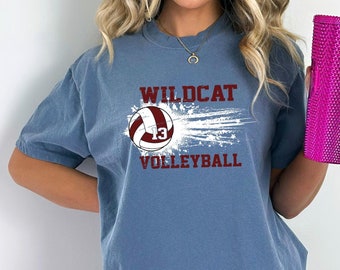Camiseta de voleibol para mamá con colores cómodos, camiseta de jersey para el día del partido