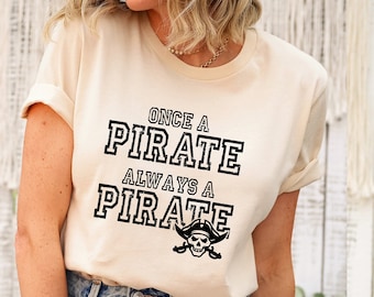 Team Mascot Shirt, Pirates Team Shirt, Pirates Football Shirt, Pirates Fan Shirt, Pirates School Shirt, Pirates School Spirit, Pirates shirt