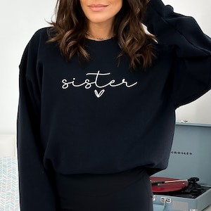 Cool Sisters Sweatshirt, Sister Sweatshirt, Sister Hoodie, Sister Birthday Gift, Sister Gifts, Sister Sweatshirt, Cool Sister Hoodie