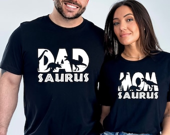 Dinosaur Dad Shirt, Dad Saurus Shirt, Dinosaur Mom Shirt, Mom Saurus Shirt, Mommy Saurus Shirt, Dinosaur Birthday Shirt, Mama Sauras