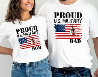 Proud Army Family Matching Shirts, Custom Military Shirt