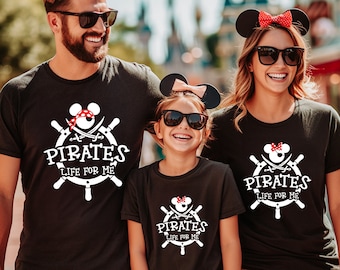 Pirates Shirt, A Pirate's Life for Me, Pirate Themed Tee, Pirates Family Shirt, Disney Pirates, Disney Cruise Shirt, Disney Pirate Shirt