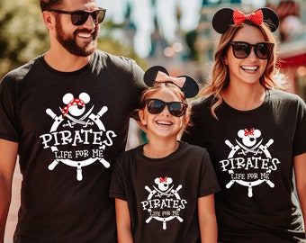 Piraten Shirt, das Leben eines Piraten für mich, Piraten Themen T-Shirt, Piraten Familie Shirt, Disney Piraten, Disney Cruise Shirt, Disney Piraten Shirt