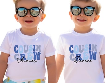 Benutzerdefinierte Cousin Crew Shirt, Familienreise passende Shirts