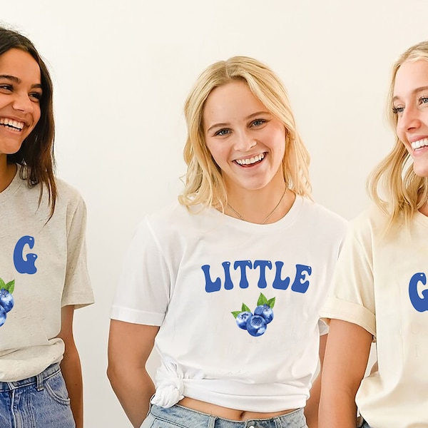 Big Little Reveal Shirt, Sorority Shirts, Big Little Shirts, Big Little Berry Shirt, Sorority Gift, Custom Reveal Shirts, Greek Shirt