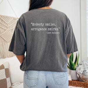 Comfort Colors Custom Design Shirt, Front & Back, Personalized Text image 7