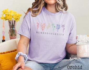 Comfort Colors, Autism Shirt, Neurodiversity Shirt, Autistic Pride Shirt, Autism Mom Shirt, Autism Awareness Shirt, Autism Teacher Gift