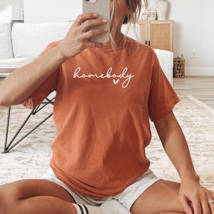 Comfort Colors, Homebody Shirt, Vintage Homebody shirt, Loungewear, Graphic Tee, Homebody, Stay at home, Work from home, Cozy shirt