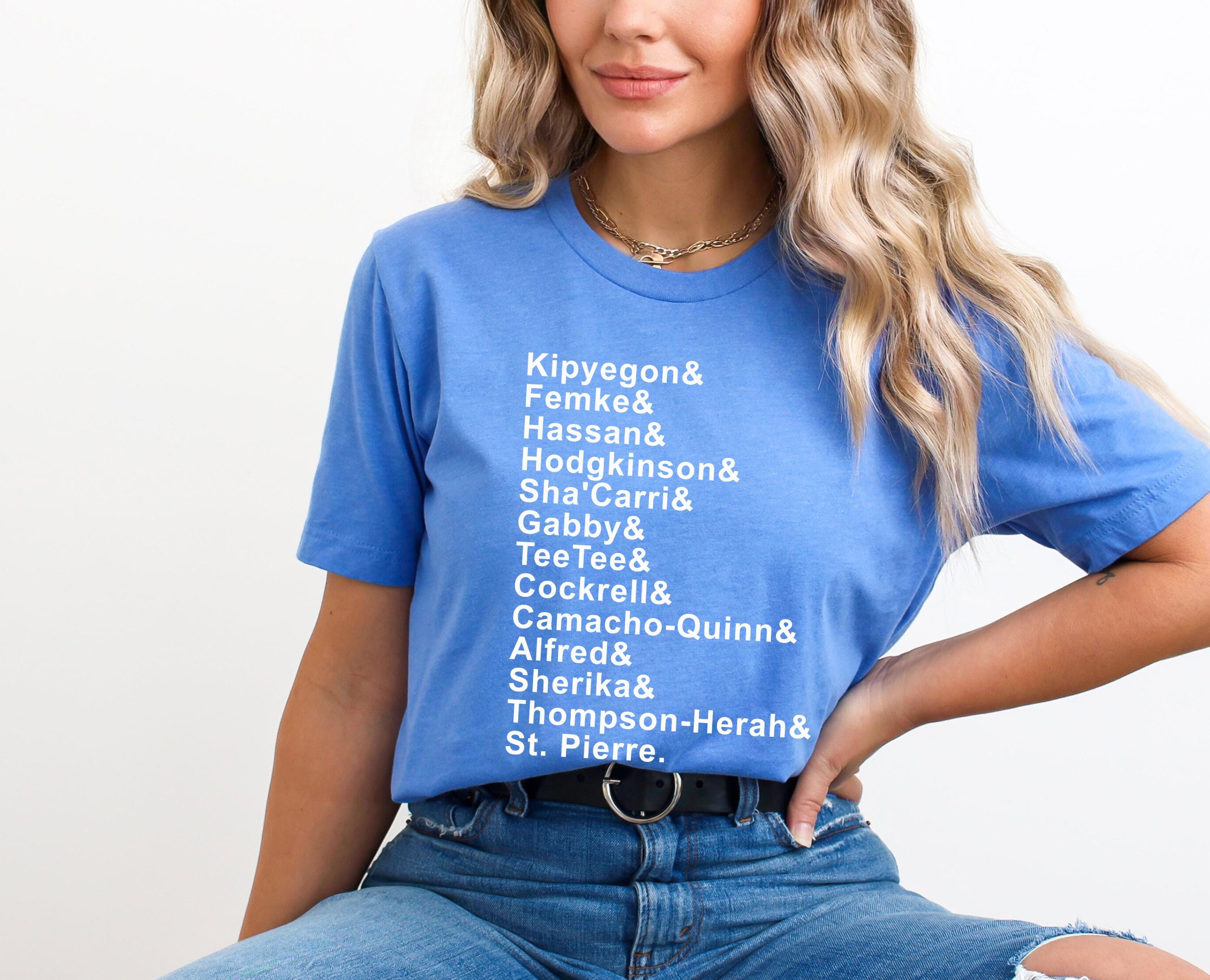 Custom Name List Shirt, Personalized Birthday Gift - Etsy